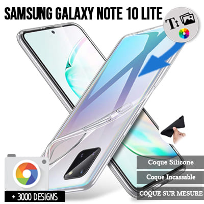 Silicona Samsung Galaxy Note 10 Lite / M60S / A81 con imágenes