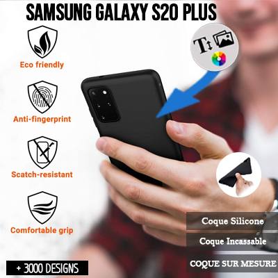 Silicona Samsung galaxy S20 Plus con imágenes