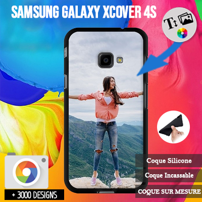 Silicona Samsung Galaxy Xcover 4s con imágenes