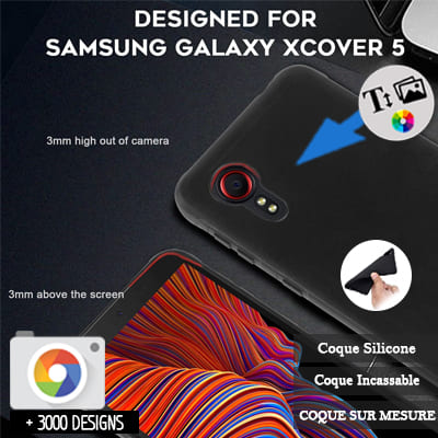 Silicona Samsung Galaxy XCover 5 con imágenes