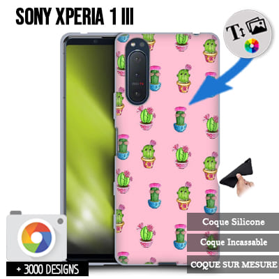 Silicona Sony Xperia 1 III con imágenes
