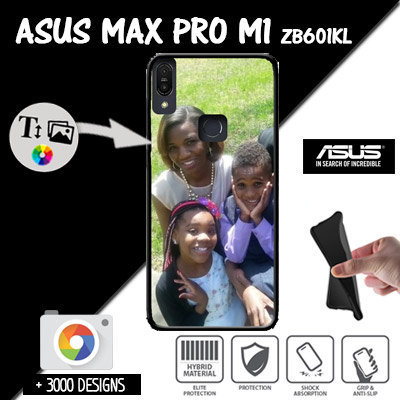 Silicona Asus Zenfone Max Pro M1 ZB601KL con imágenes