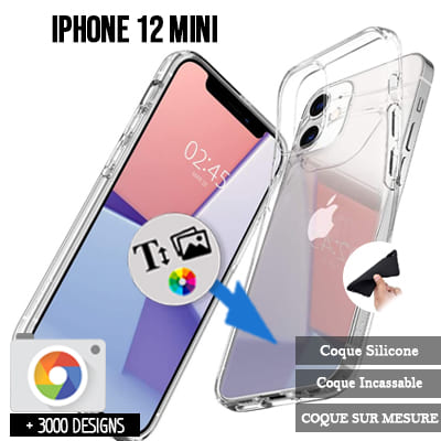 Silicona iPhone 12 mini con imágenes