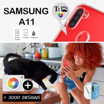 Silicona Samsung Galaxy A11 / M11 con imágenes