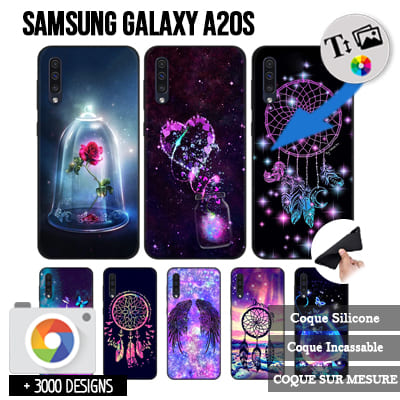 Silicona Samsung Galaxy A20s con imágenes