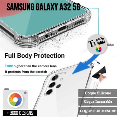 Silicona Samsung Galaxy A32 5g con imágenes