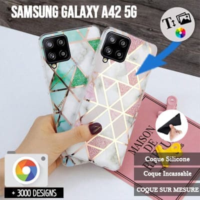 Silicona Samsung Galaxy A42 5g con imágenes