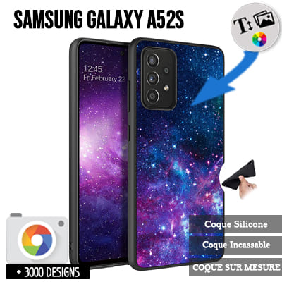 Silicona Samsung Galaxy A52s con imágenes