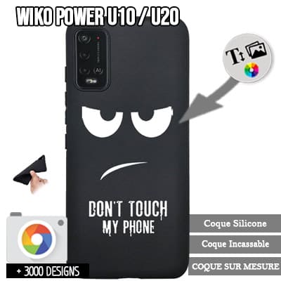 Silicona Wiko Power U10 / U20 con imágenes