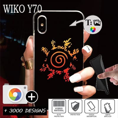 Silicona Wiko Y70 con imágenes