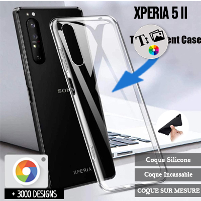 Silicona Sony Xperia 5 II con imágenes