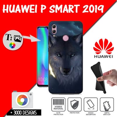 Silicona Huawei P Smart 2019 / Honor 10 lite con imágenes