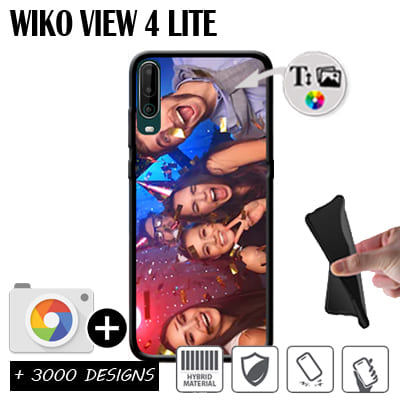 Silicona Wiko View 4 Lite con imágenes