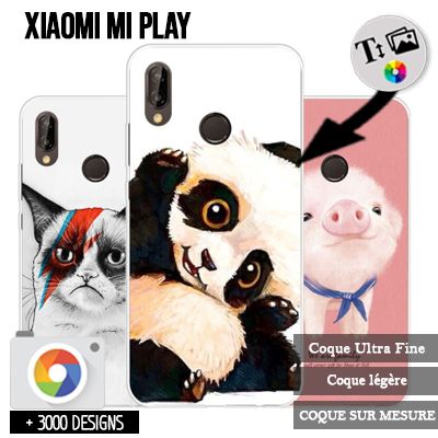 Carcasa Xiaomi Mi Play con imágenes