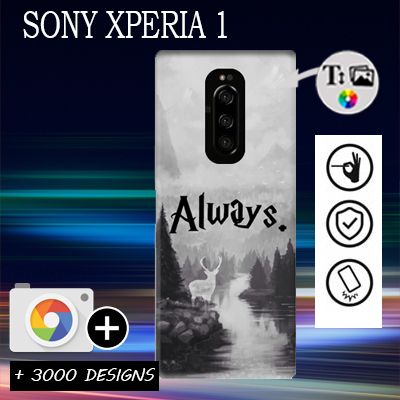 Carcasa Sony Xperia 1 con imágenes