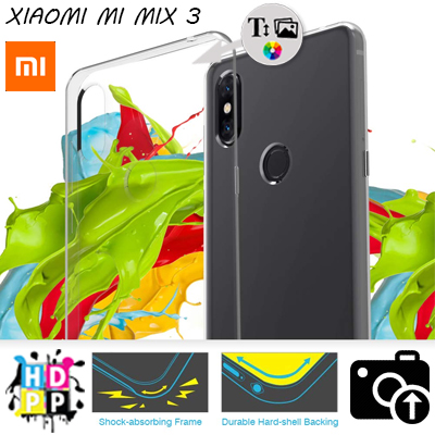 Silicona Xiaomi Mi Mix 3 con imágenes