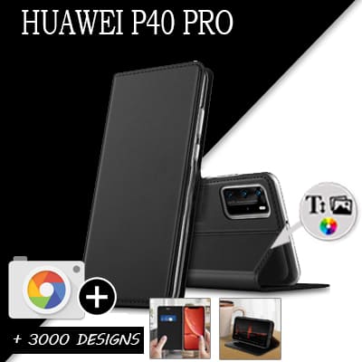 Funda Cartera Huawei P40 PRO con imágenes