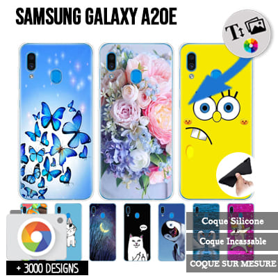 Silicona Samsung Galaxy A20E / A10E con imágenes