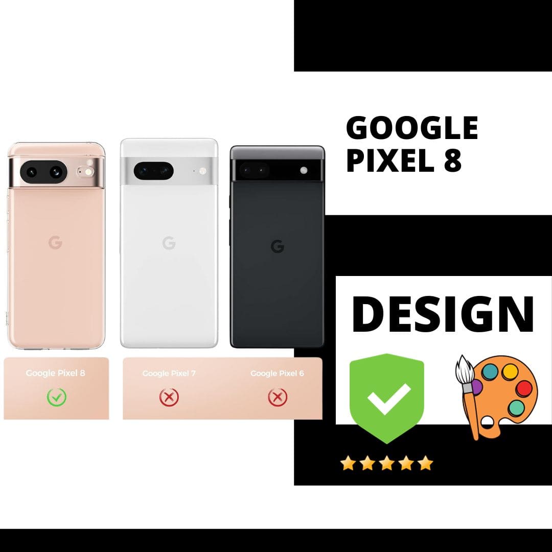 Carcasa Google Pixel 8 con imágenes