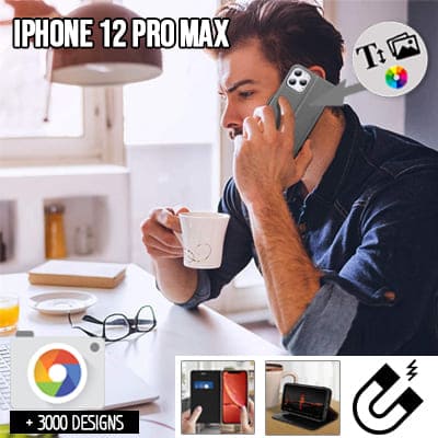 Funda Cartera iPhone 12 Pro Max con imágenes