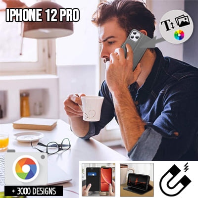 Funda Cartera iPhone 12 Pro con imágenes