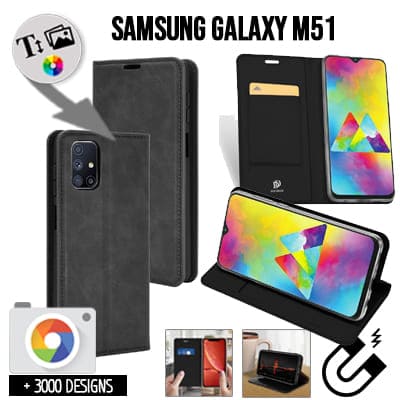 Funda Cartera Samsung Galaxy M51 con imágenes