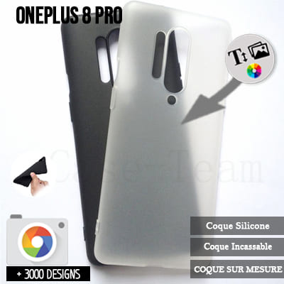 Silicona Oneplus 8 Pro con imágenes