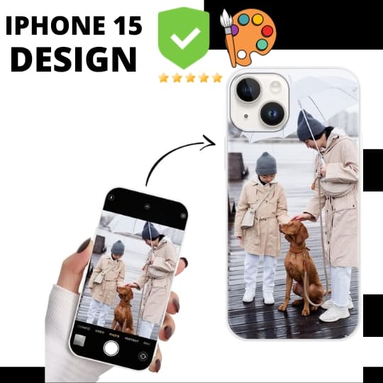 Carcasa Iphone 15 con imágenes