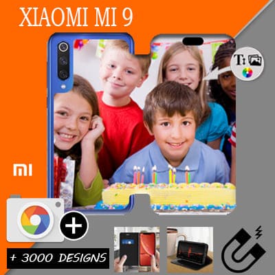 Funda Cartera Xiaomi Mi 9 con imágenes