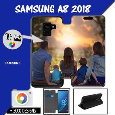 Funda Cartera Samsung Galaxy A8 - 2018 con imágenes