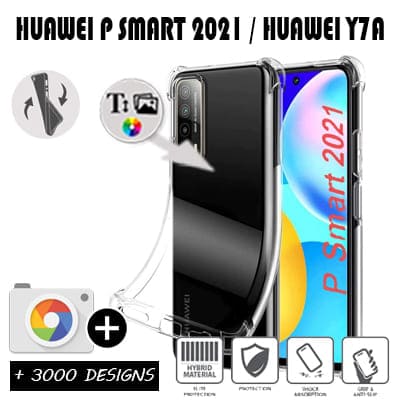 Silicona Huawei P Smart 2021 / Y7A con imágenes