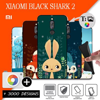 Silicona Xiaomi Black Shark 2 con imágenes