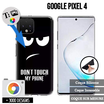 Silicona Google Pixel 4 con imágenes