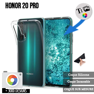 Silicona Honor 20 Pro con imágenes