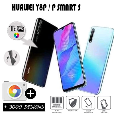 Silicona Huawei Y8p / Enjoy 10s / P Smart S con imágenes