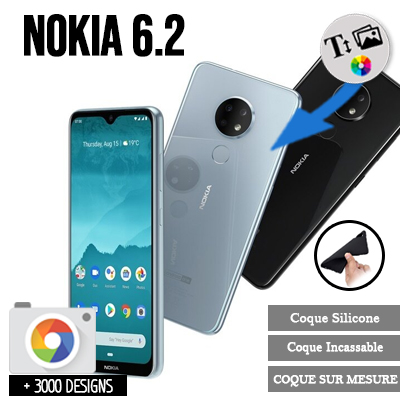Silicona Nokia 6.2 con imágenes
