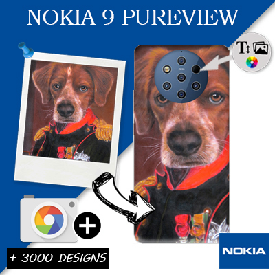 Silicona Nokia 9 Pureview con imágenes