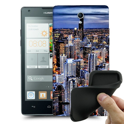 Silicona Huawei Ascend G700 con imágenes