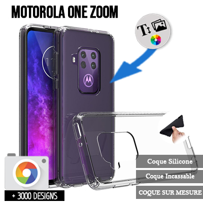 Silicona Motorola One Zoom / One Pro con imágenes