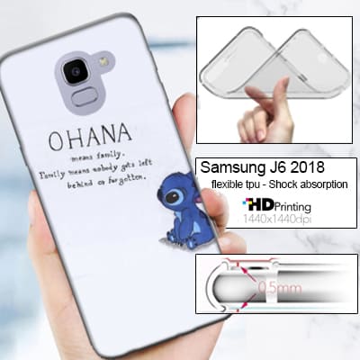 Silicona Samsung Galaxy J6 2018 con imágenes