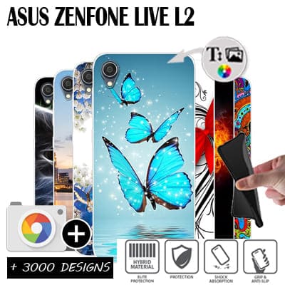 Silicona ASUS ZenFone Live L2 con imágenes