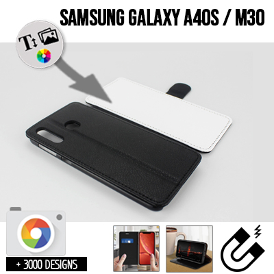 Funda Cartera Samsung Galaxy A40s / Galaxy M30 con imágenes
