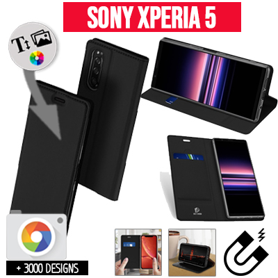 Funda Cartera Sony Xperia 5 con imágenes
