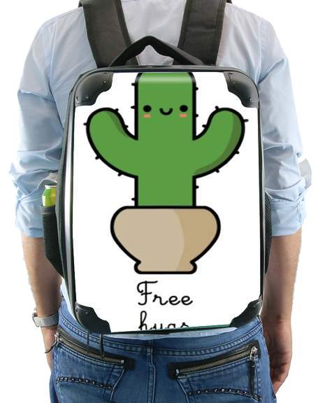  Cactus Free Hugs para Mochila