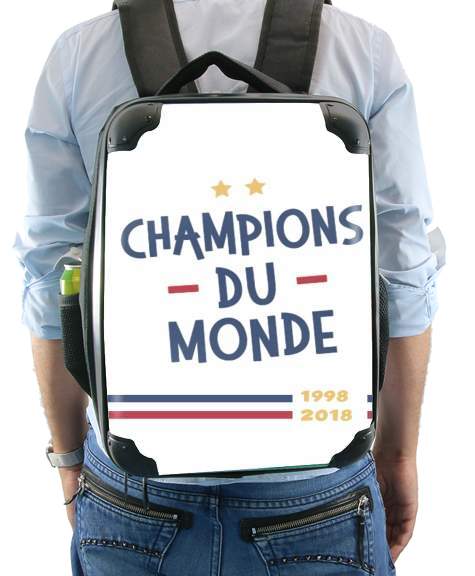  Champion du monde 2018 Supporter France para Mochila