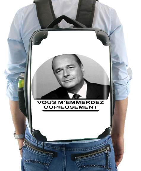  Chirac Vous memmerdez copieusement para Mochila