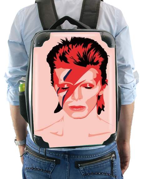 David Bowie Minimalist Art para Mochila