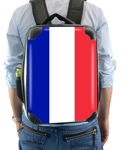  Bandera Francia para Mochila