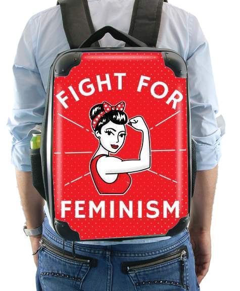  Fight for feminism para Mochila