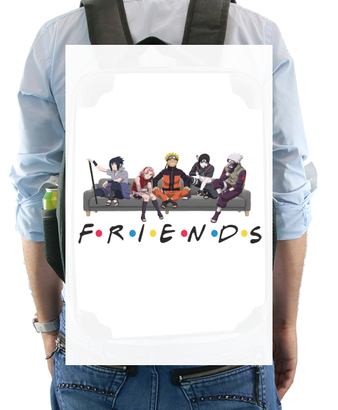  Friends parodie Naruto manga para Mochila